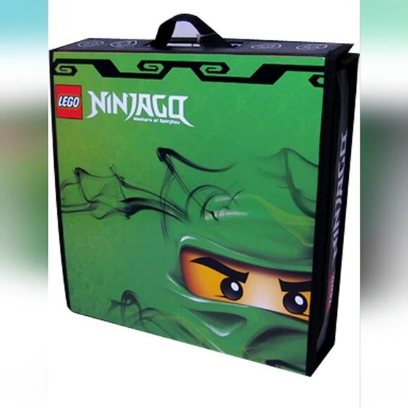 2012 Lego Ninjago Battle Arena Case Master Of Spinjitzu Storage Carrying Bag Box - Picture 1 of 6